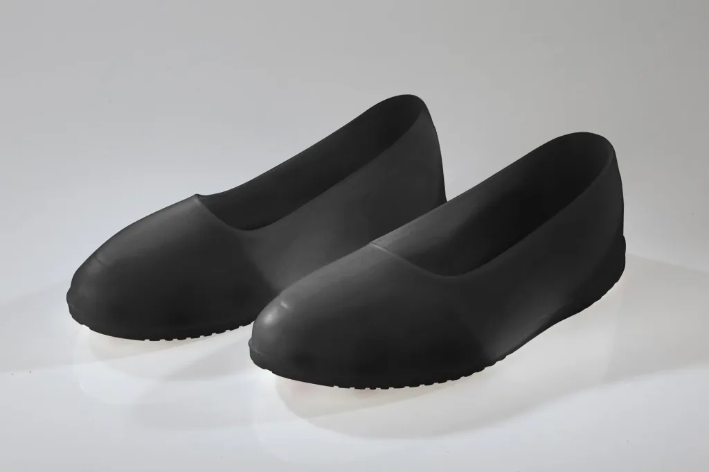 Silikon Gleitschutzschuhe mit Spikes, Gr. XL/ 42 - 43