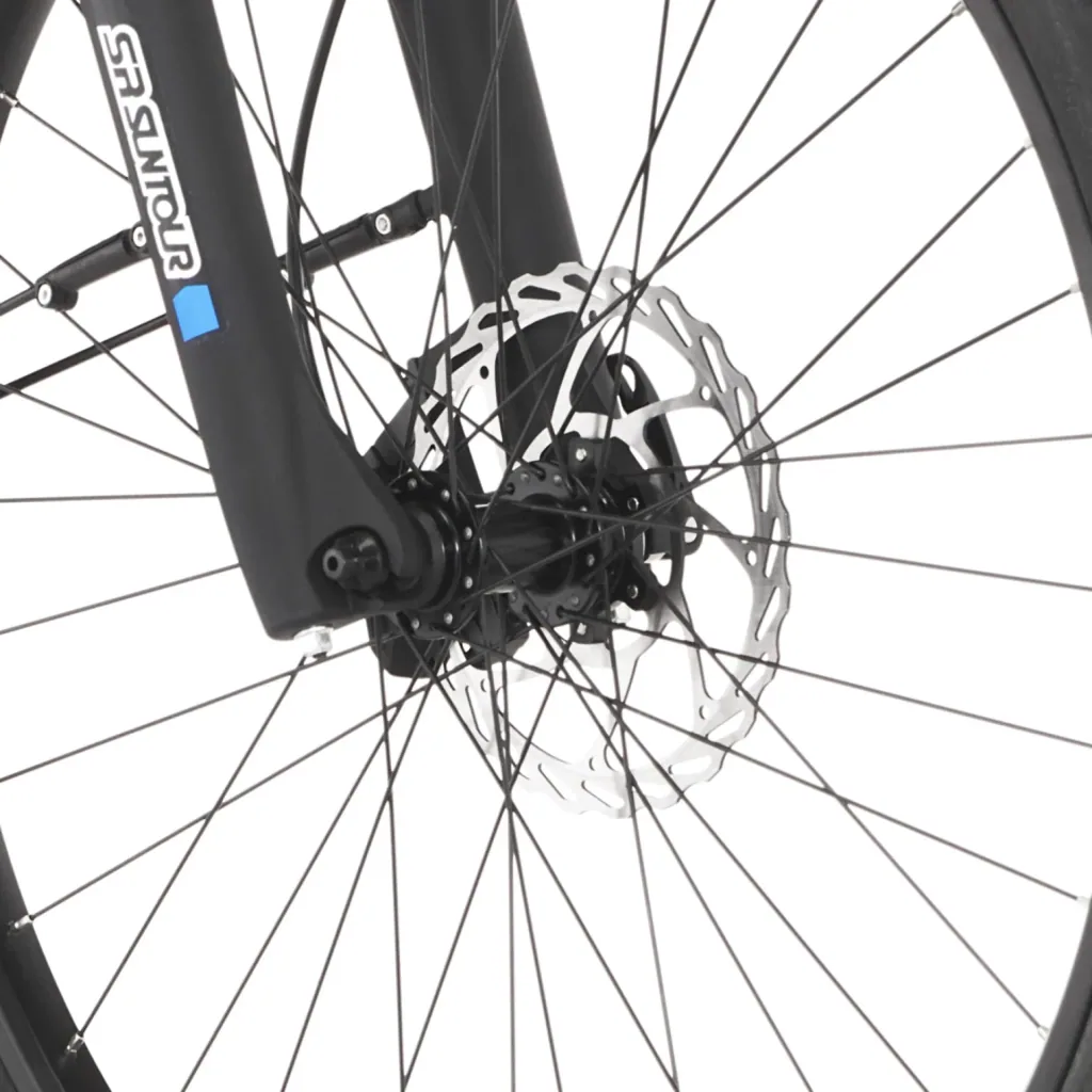 Damen E-Bike ATB, 27,5 Zoll, Rahmengröße 49cm, 10-Gang Kettenschaltung, schwarz matt, TERRA 5.0i