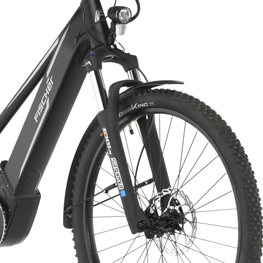 Damen E-Bike ATB, 27,5 Zoll, Rahmengröße 49cm, 10-Gang Kettenschaltung, schwarz matt, TERRA 5.0i