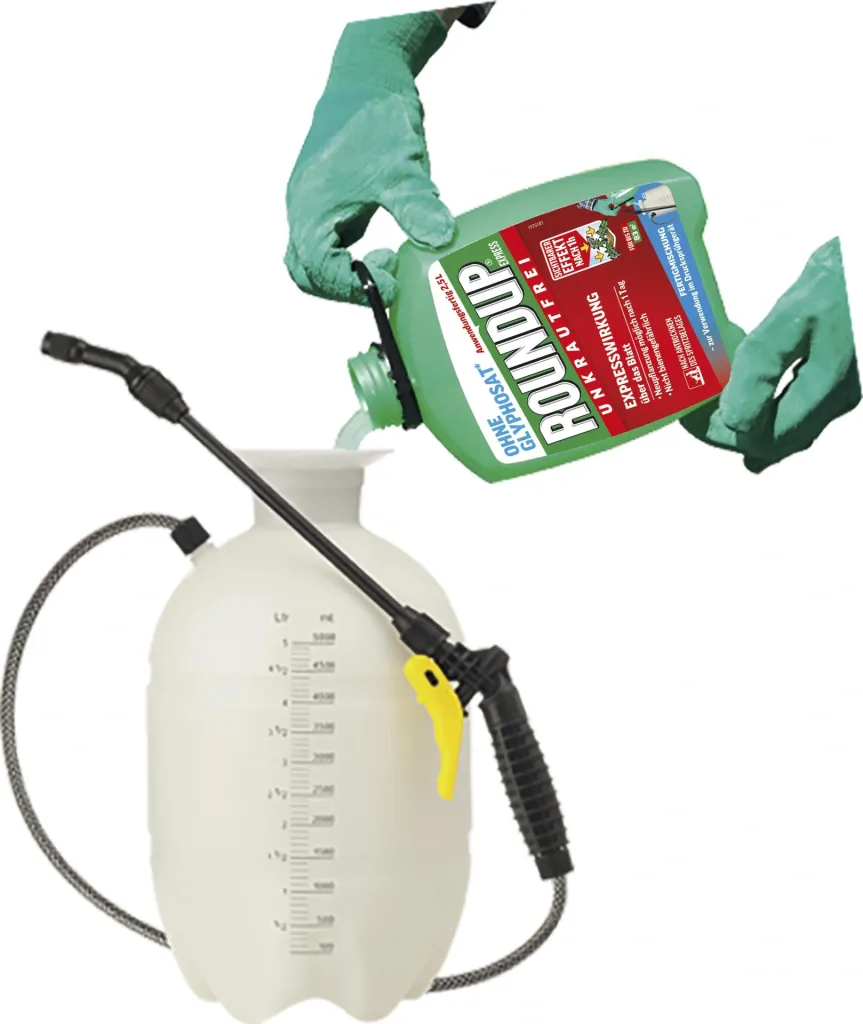 RoundUp Express, Unkrautmittel, 5 Liter