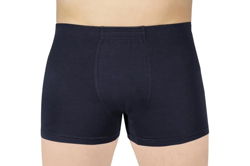 Boxershorts im Doppelpack, Farbe marine/marine gestreift, Gr.M