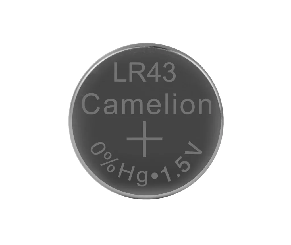 Alkaline Knopfzelle AG12/LR43, 1,5 Volt, 0%HG - 10 Stück