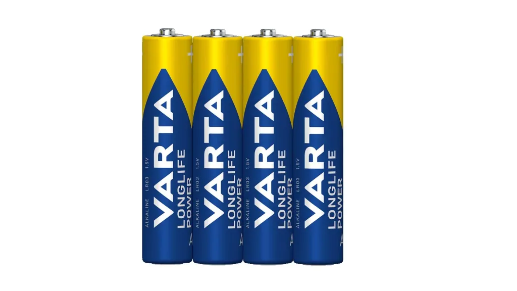 HOCHENERGIE-ALKALI AAA / LR03 1.5V-1100mAh 4903.121.414 (4 Stk/Blister)