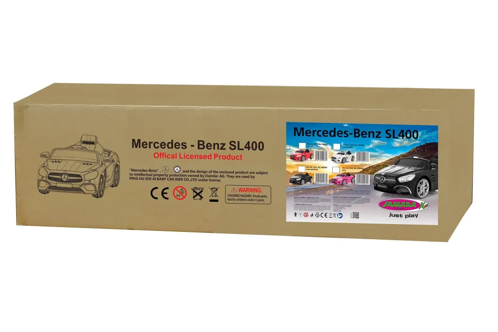 Ride-on Mercedes-Benz SL 400 pink 12V