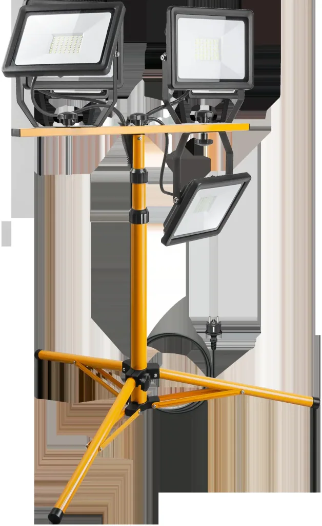 2 x 50W Stativ LED Baustrahler TW 8500 LM
