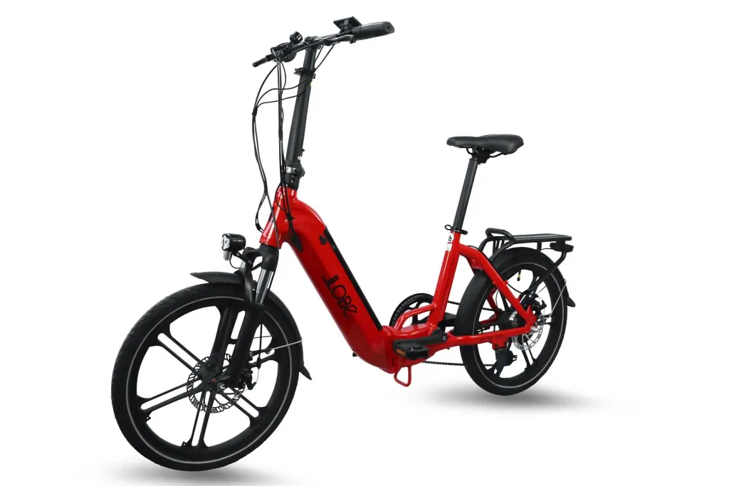 Unisex City E-Bike 20 Zoll, Rahmenhöhe 37 cm, 7-Gang Kettenschaltung, Gala white (Faltrad)