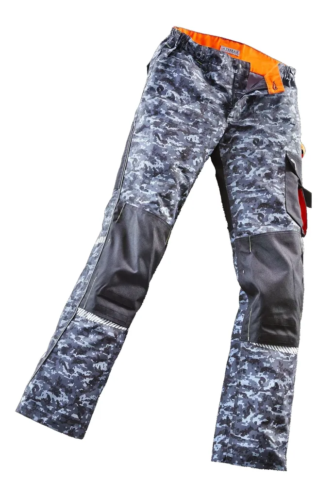 Bundhose mit Pixelprint, Gr.48