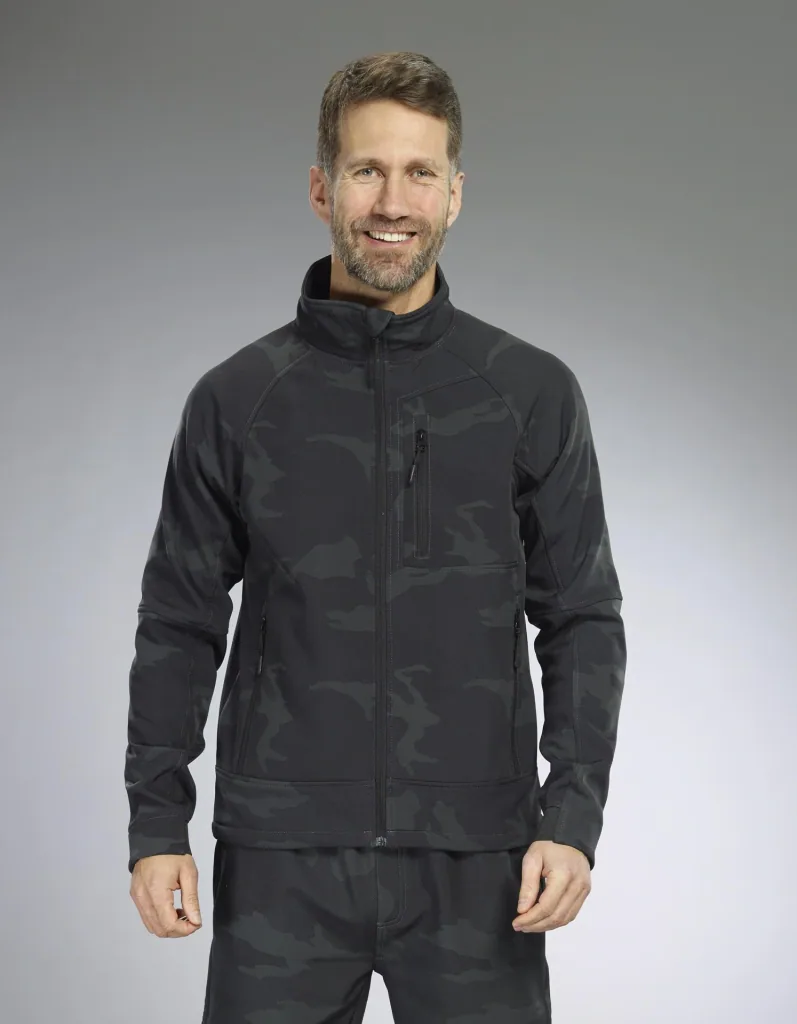 Softshelljacke, Farbe camouflage, Gr.XL