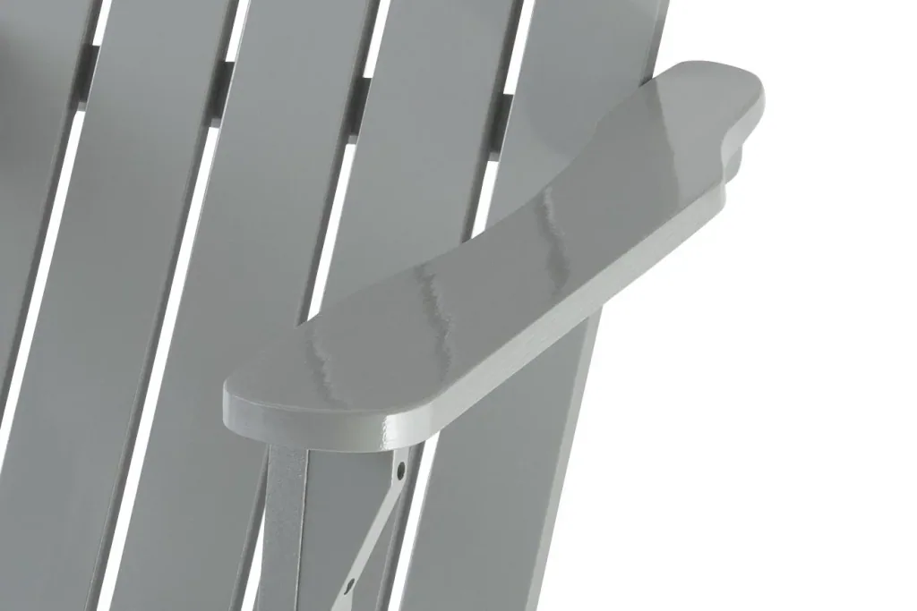 Adirondack Gartensessel "Ben" lichtgrau