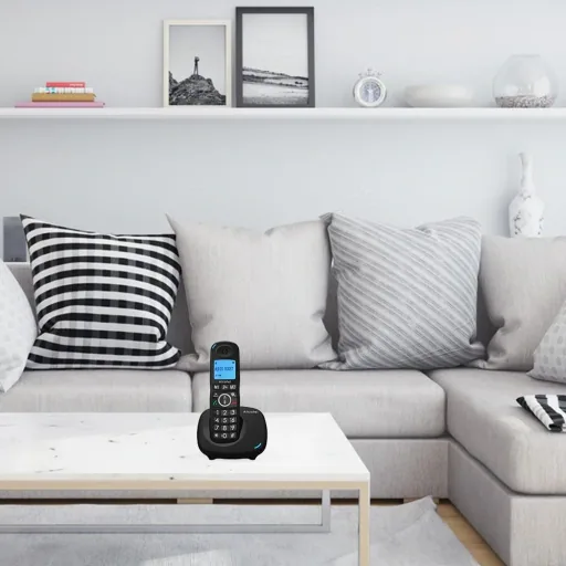 Komfort-Telefon Alcatel XL595B Single mit Call-Block-Funktion, schnurlos