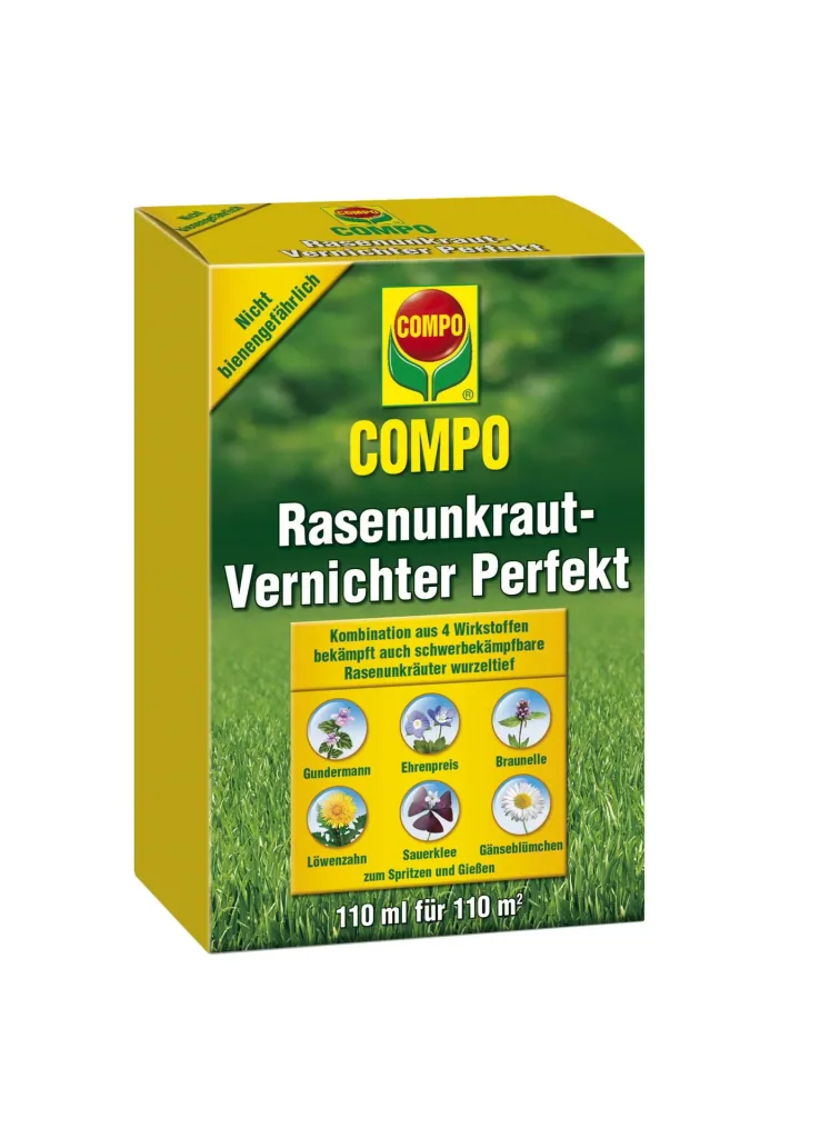 Rasenunkraut-Vernichter "Perfekt" - zuverlässig und schnell