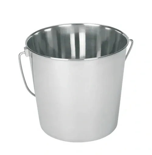 Edelstahl Eimer 8,5 l, 22 cm hoch