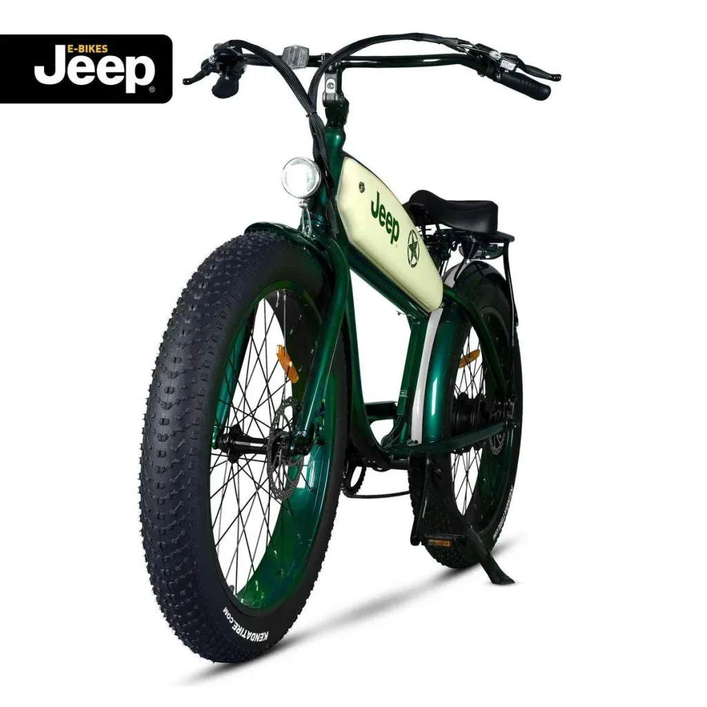 Unisex Cruise E-Bike, 26 Zoll, Rahmengröße 46 cm, 7-Gang Kettenschaltung, green, CR 7004