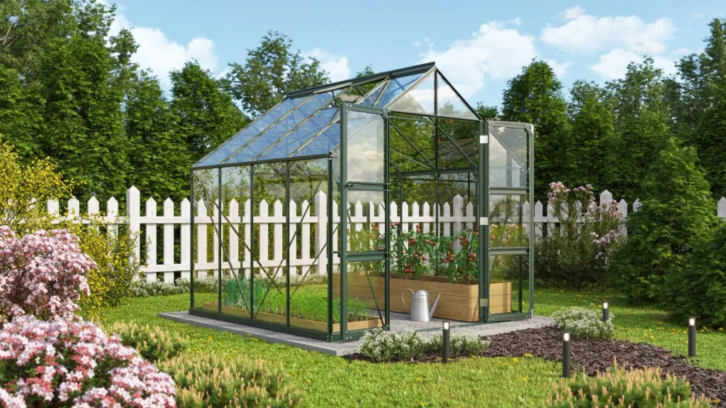 Gewächshaus Domus 6700 ESG smaragd