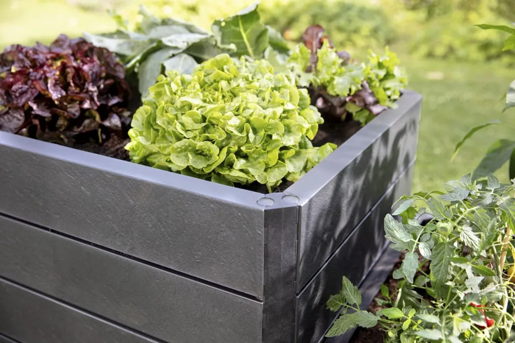 Hochbeet-System Stone "Ergo Quadro", Größe M