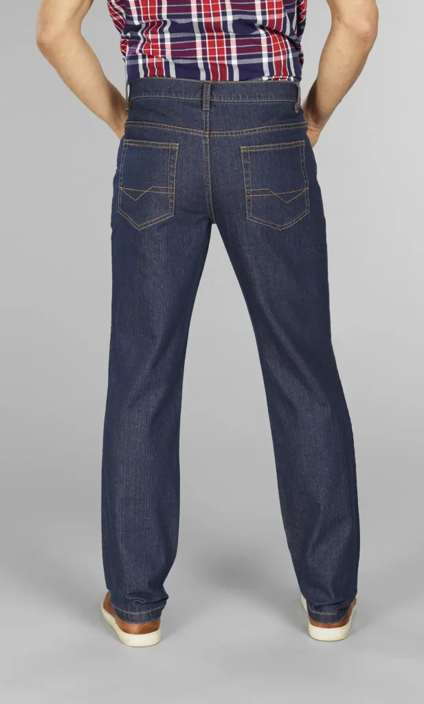 5 Pocket Jeans, Farbe bluestone, Gr. 48