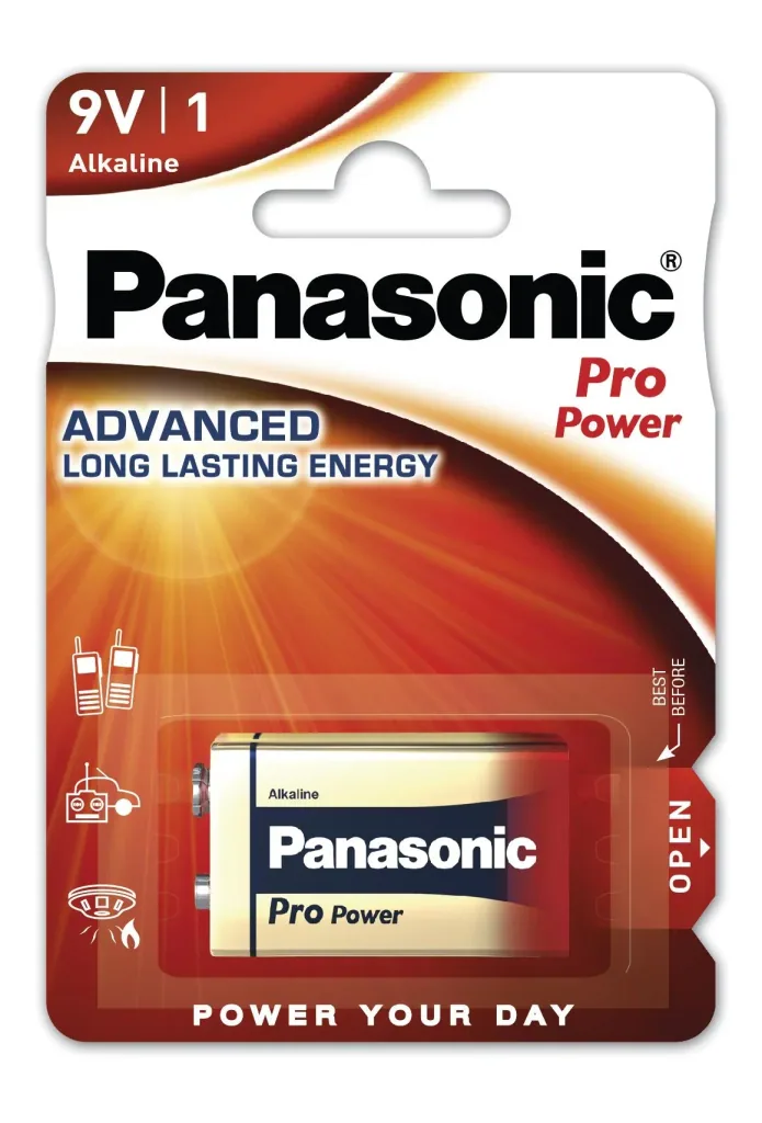 Pro Power Alkaline 9 Volt Block Batterie - 1 Stück