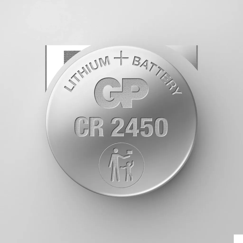 Lithium Knopfzelle CR2450 - 5 Stück