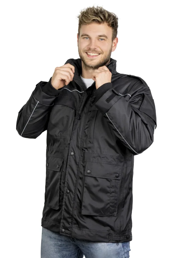 Funktionsjacke, Farbe schwarz, Gr.M