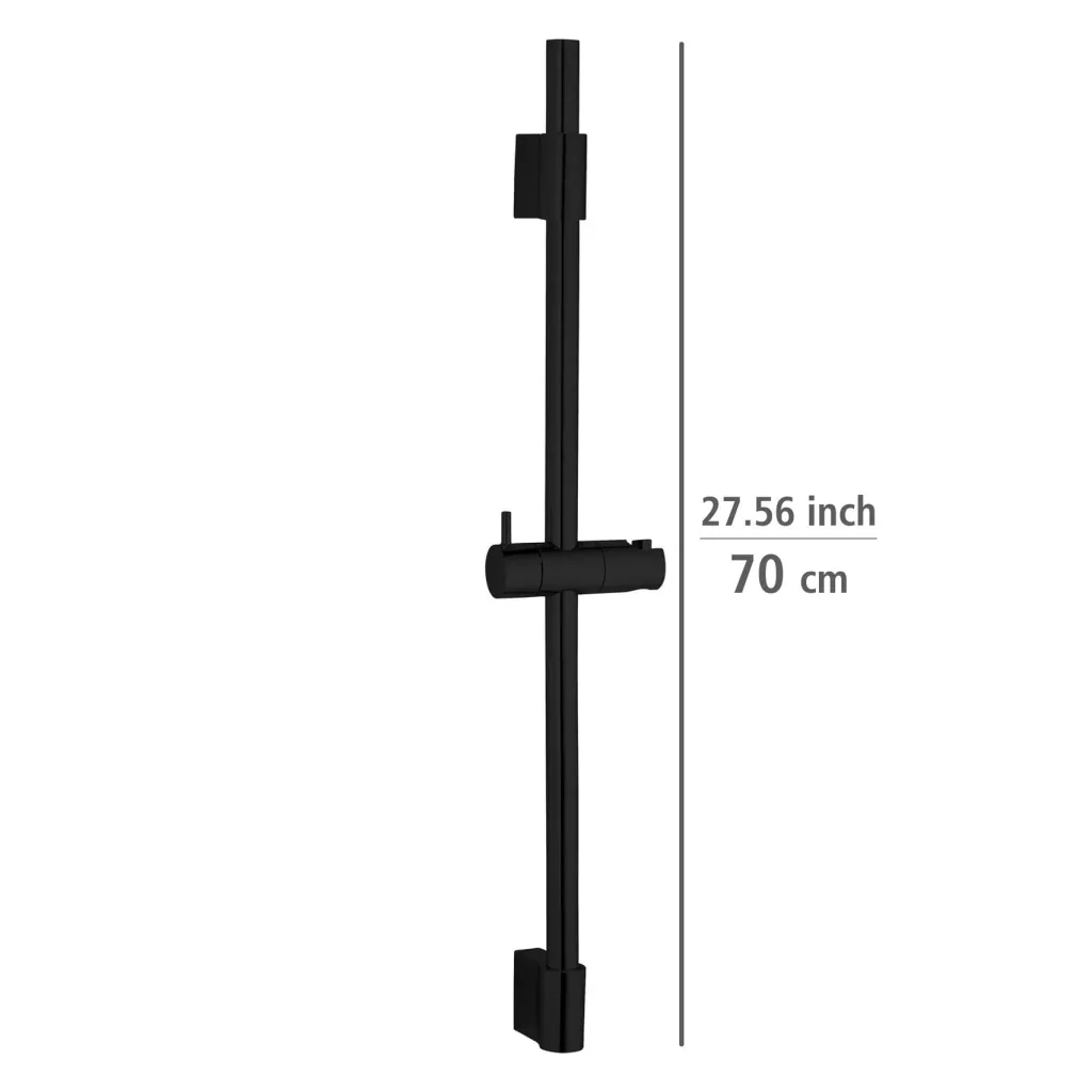 Duschstange Classic Schwarz 70 cm