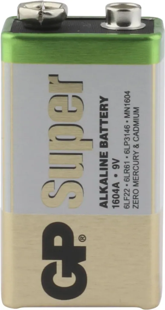SUPER 9V Block Alkaline Batterie - 1 Stück