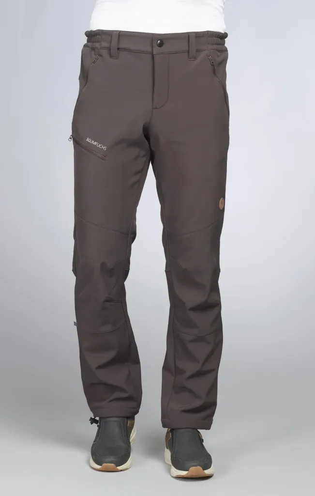 Outdoorhose mit Futter, Farbe braun, Gr.48