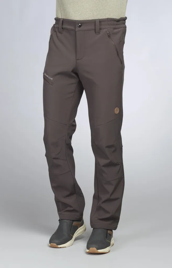 Outdoorhose mit Futter, Farbe braun, Gr.48