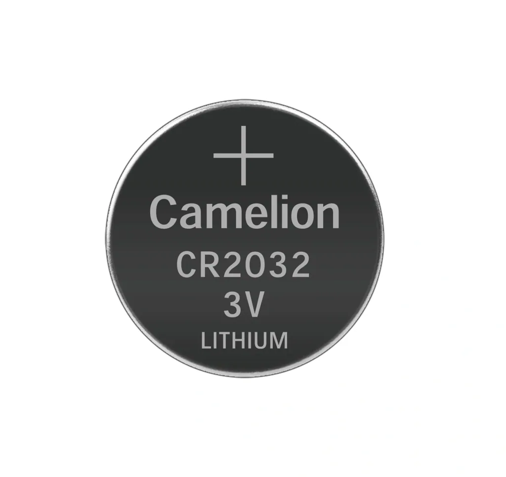Lithium Knopfzelle CR2032, 3 Volt - 5 Stück