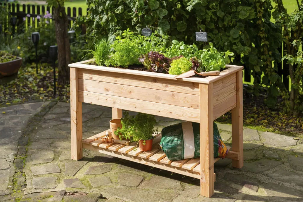 Westmann Stelzenhochbeet Emily mit Boden