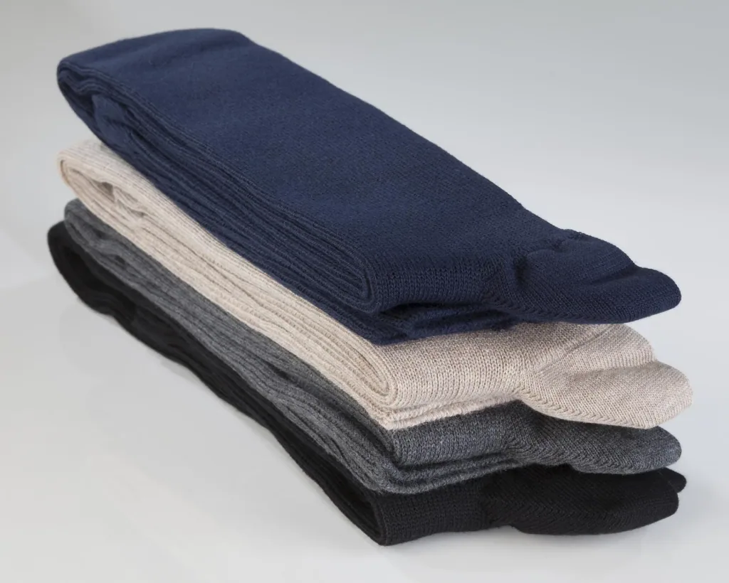 Stützkniestrumpf, schwarz, Größe 42/43