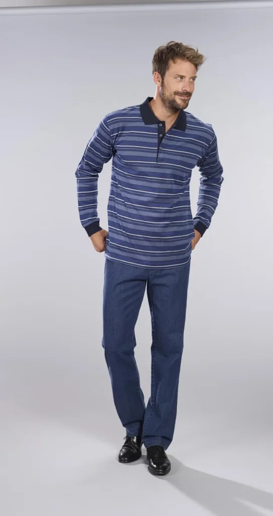 Komfortjeans, Farbe bluestone, Gr.48