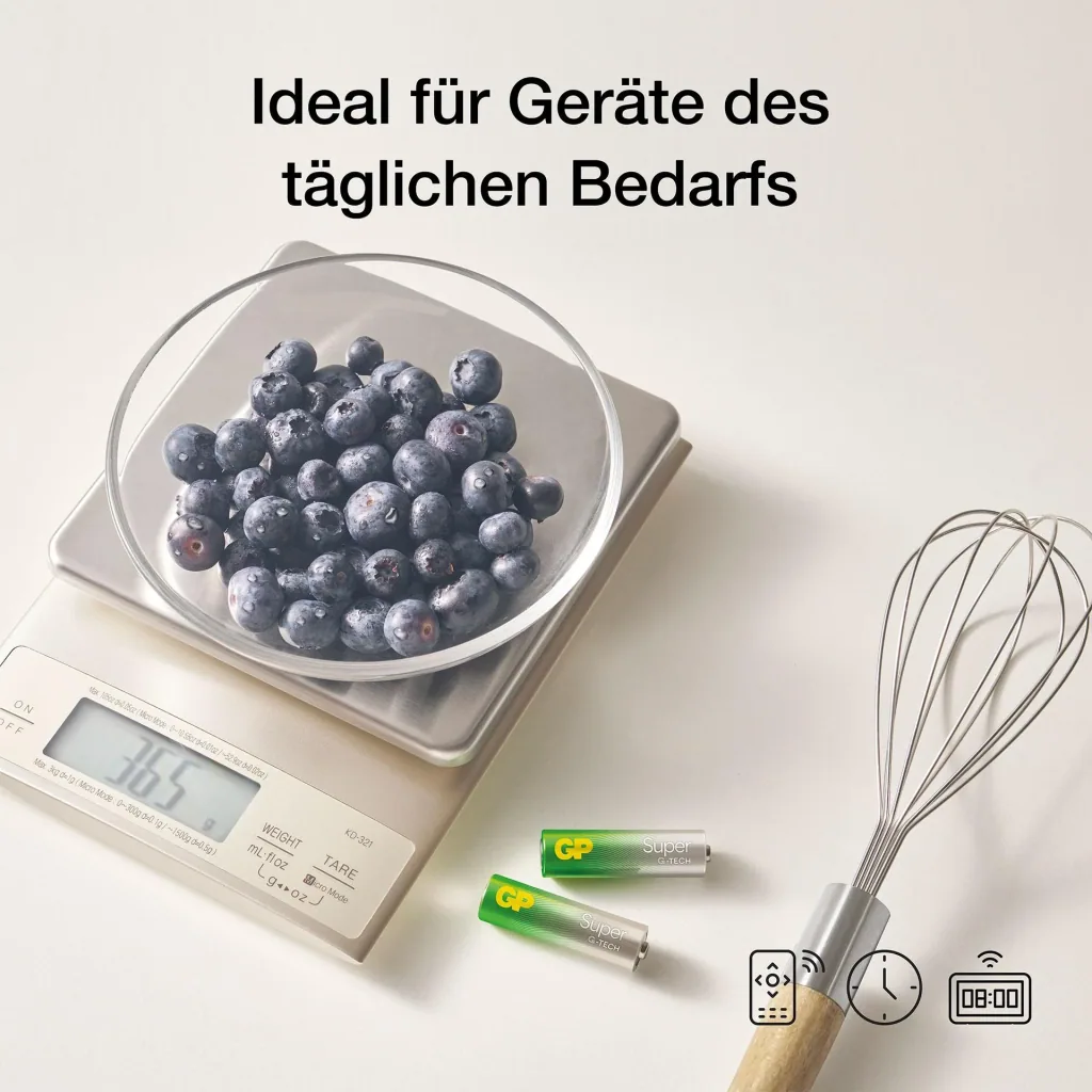 SUPER Micro (AAA) Alkaline Batterien - 80 Stück