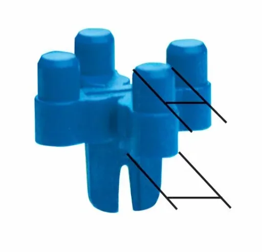 Fugenkreuz M für Fugen 4 + 5 mm, 100 Stück