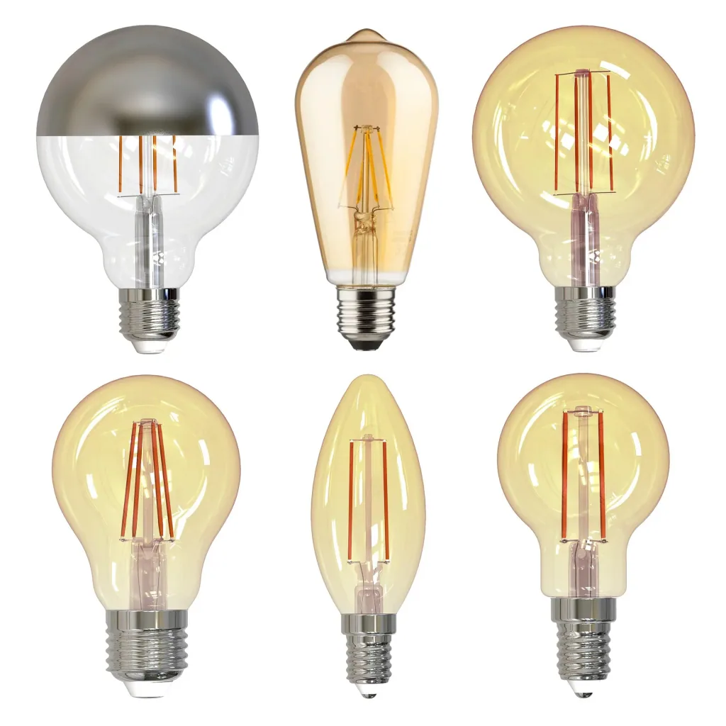 LED Retro Deko Globelampe verspiegelt mit 9 Watt, E27, 2000 Kelvin, dimmbar