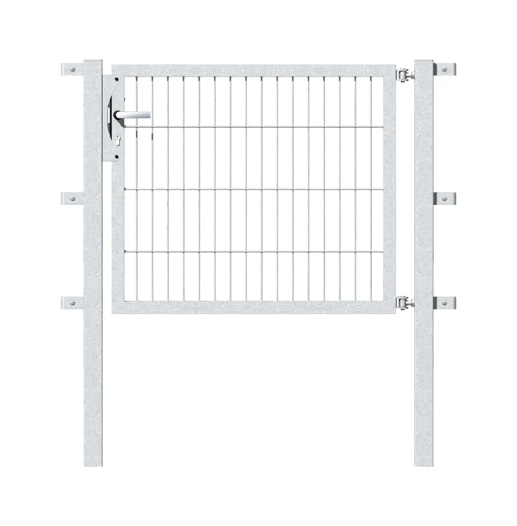 Einzeltor Flexo mit Zubehör, feuerverzinkt/ Breite 100 cm, Höhe 80 cm