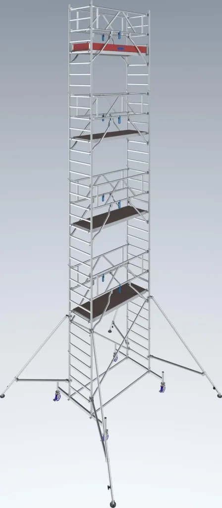STABILO Fahrgerüst Serie 10, Feldlänge 2 m, Arbeitshöhe ca. 10,40 m