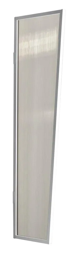 Seitenblende für B1 PC Bronce, 2000 x 600 x 450 mm, Farbe weiß