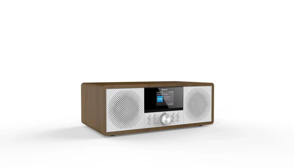 Internet Radio mit DAB+ UKW und CD Spieler, Bluetooth Funktion, schwarz