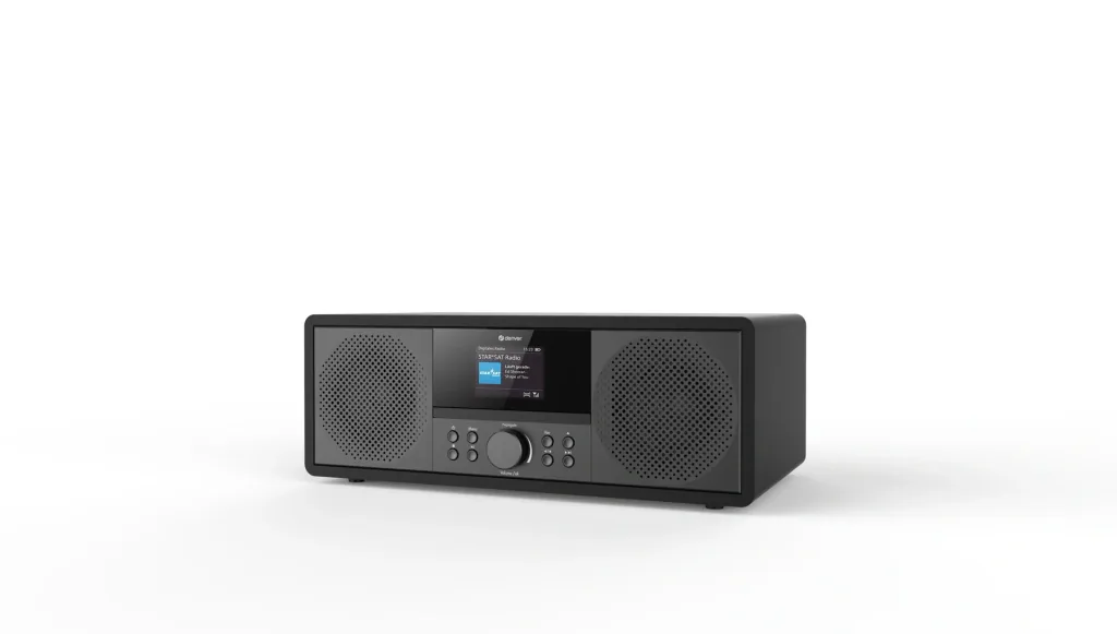 Internet Radio mit DAB+ UKW und CD Spieler, Bluetooth Funktion, schwarz