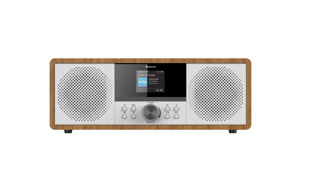 Internet Radio mit DAB+ UKW und CD Spieler, Bluetooth Funktion, schwarz