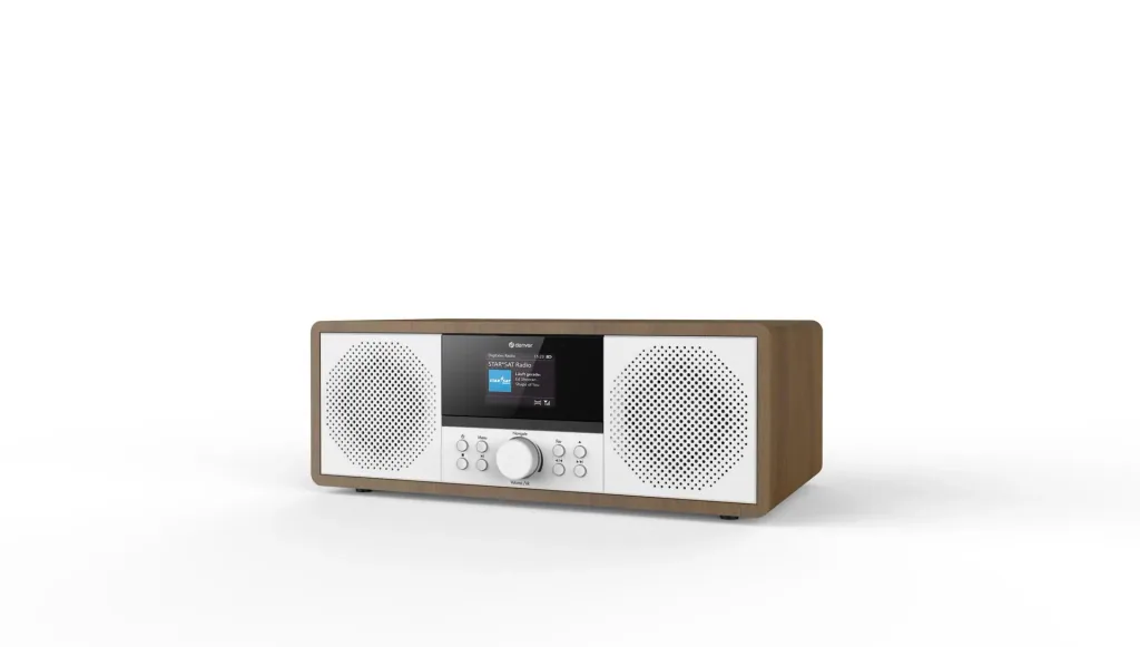 Internet Radio mit DAB+ UKW und CD Spieler, Bluetooth Funktion, schwarz