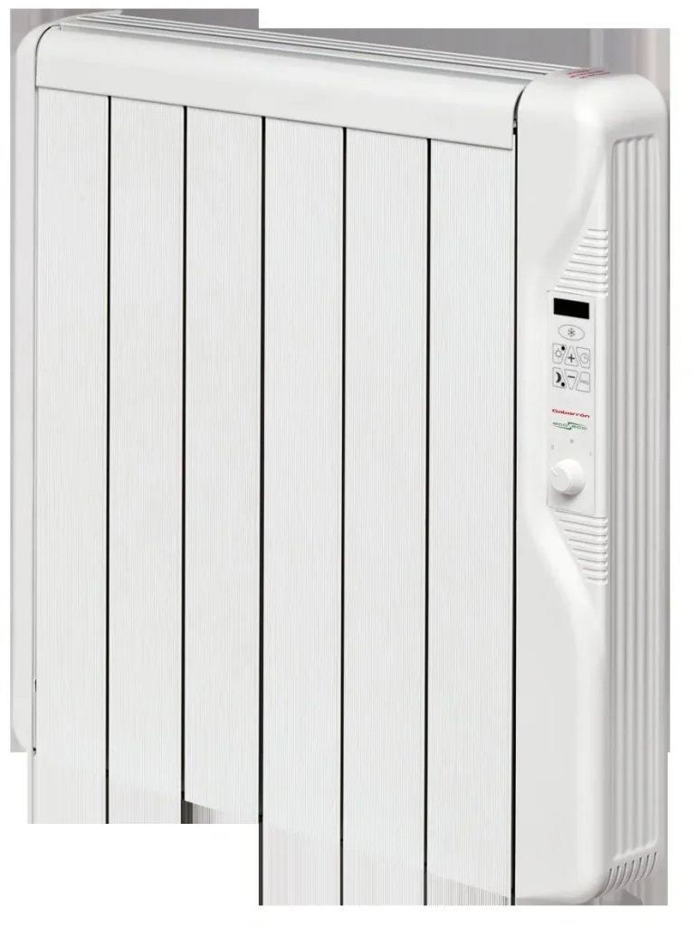 Elektroheizung mit digitalem Thermostat und Wandhalterung, 2000 Watt