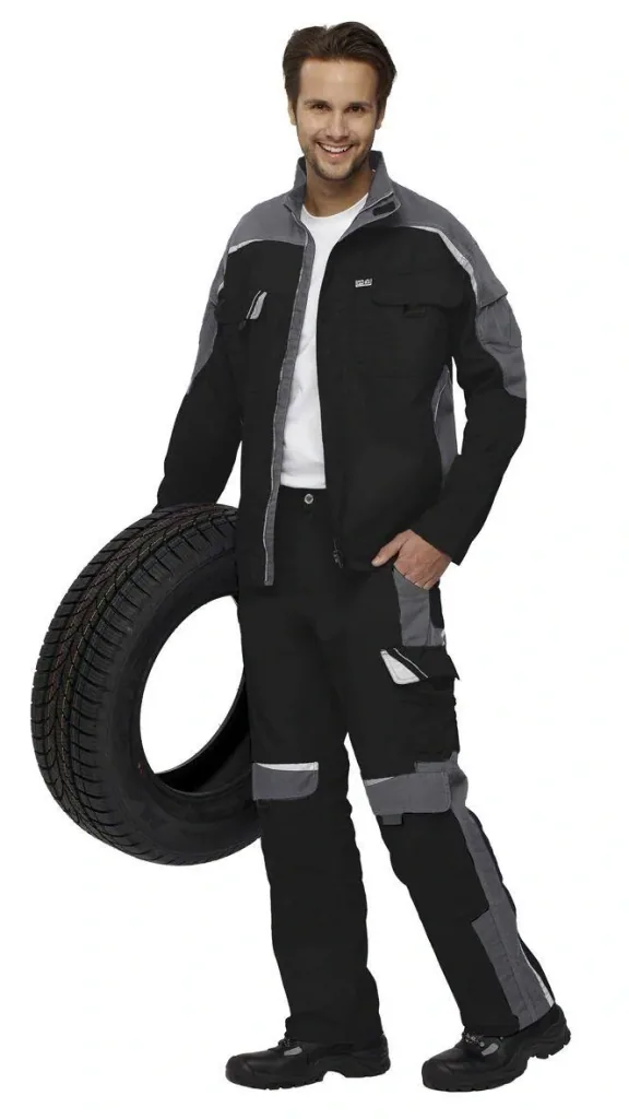 Arbeits Bundhose, Farbe schwarz/grau, Gr.48