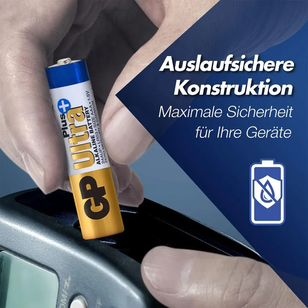 ULTRA PLUS Micro (AAA) Alkaline Batterien - 4 Stück