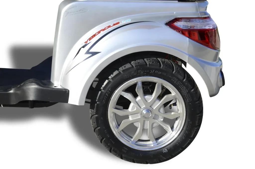 Senioren Roller silber - 20 Ah Li-Io Akku - 25 km/h - Seniorenmobil