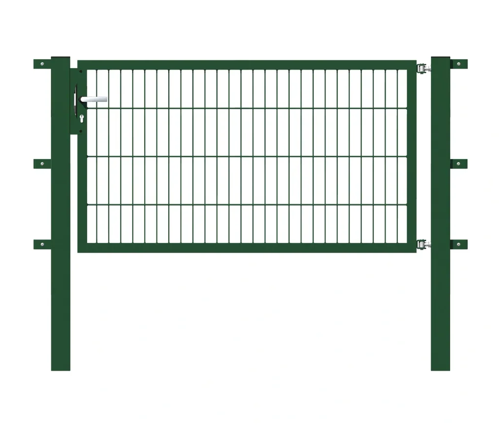 Einzeltor Flexo mit Zubehör, grün/ Breite 150 cm, Höhe 100 cm