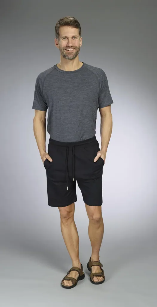 Shorts mit Gummizug, Farbe schwarz, Gr.M