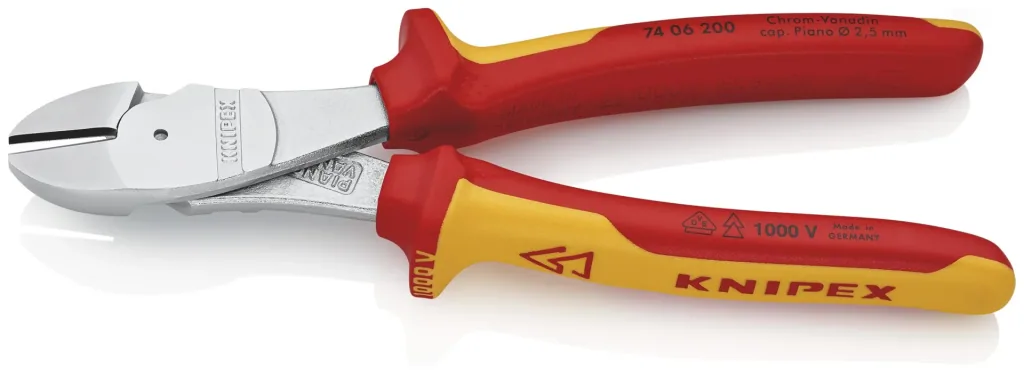 Kraft-Seitenschneider isoliert mit Mehrkomponenten-Hüllen 200 mm