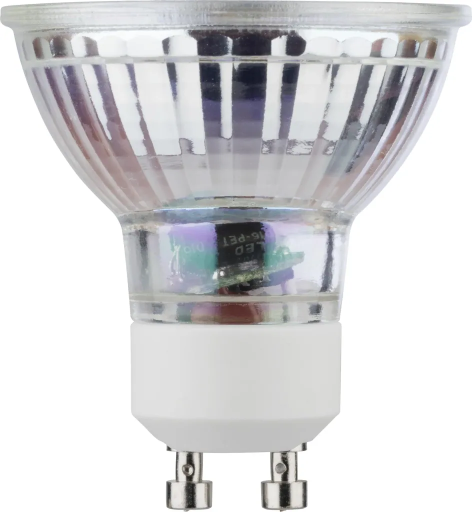 Glas Retro LED Reflektorlampe mit 5 Watt, GU10, 230V, warmweiß