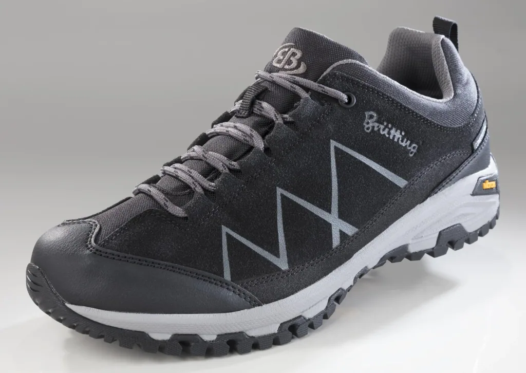 Trekkingschuh mit Vibramsohle, Farbe schwarz, Gr.42